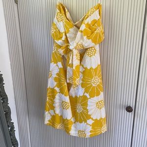 Kate Spade Yellow/White floral dress